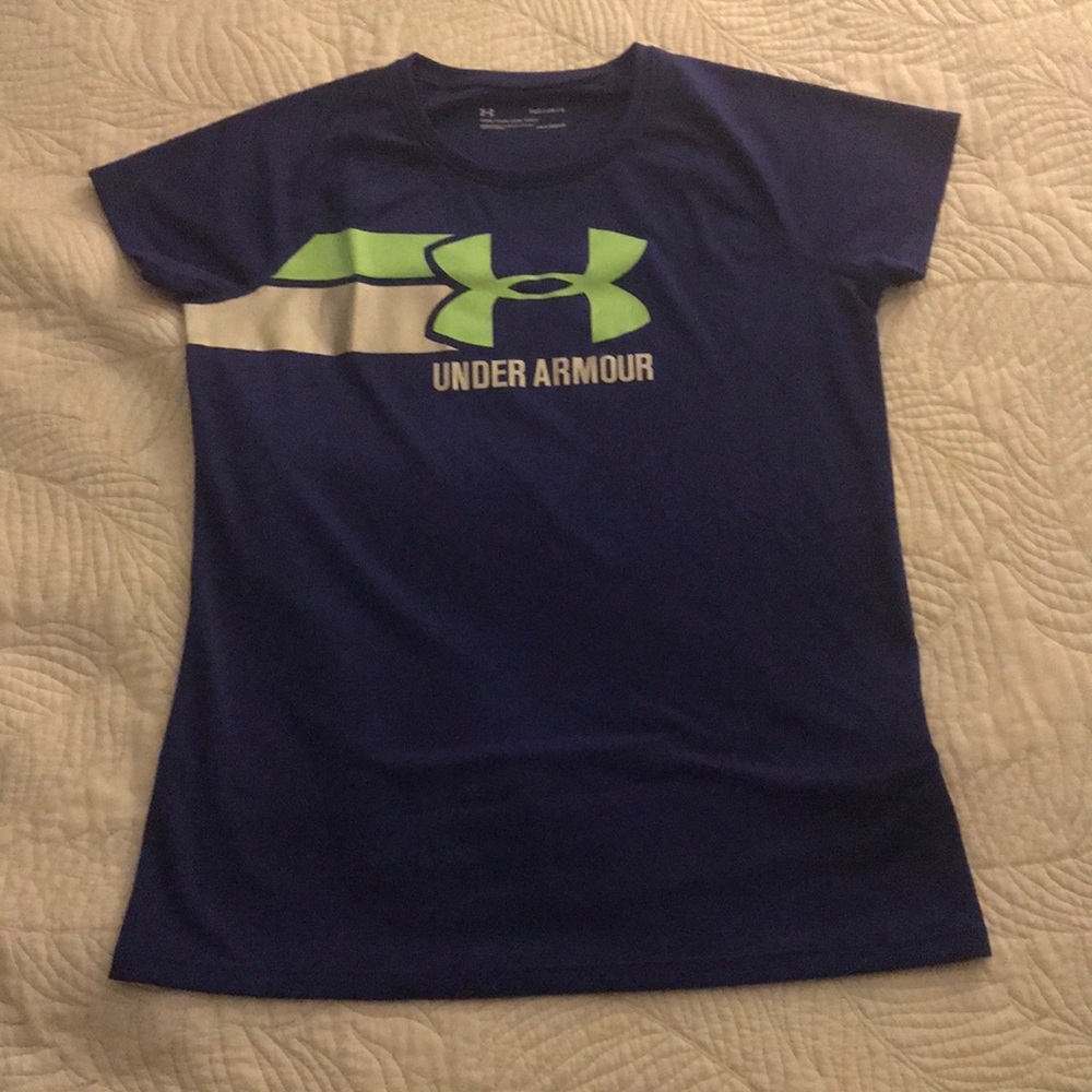 Purple Under Armor Shirt